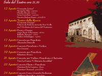 Concerto per il Festival di Musica Classica di Castiglione del Lago – Palazzo della Corgna
